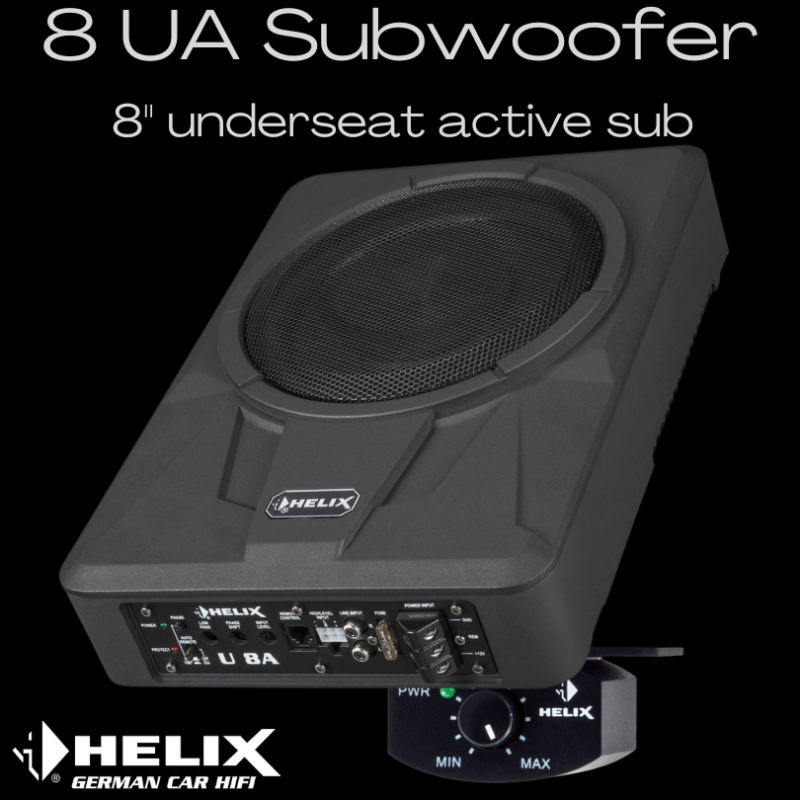 Helix U 8a Underseat 8" Subwoofer