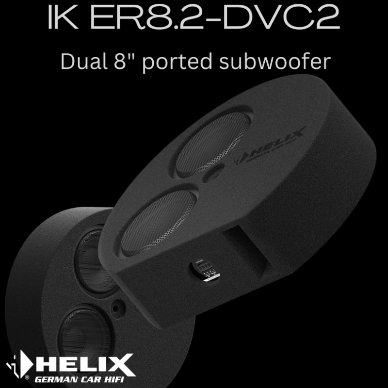Helix IK ER8.2-DVC2 dual 8" subwoofer