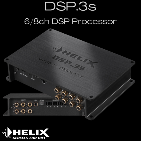 Helix DSP.3S multichannel DSP Processor - Helix | New Zealand Car Audio