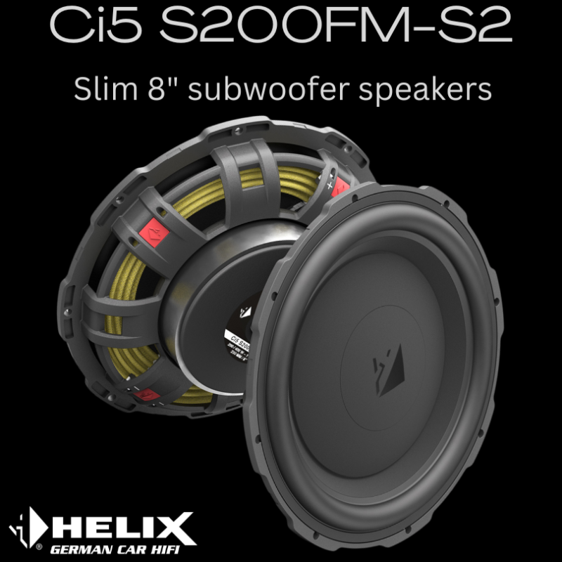 Helix Ci5 S200FM-S2 SLIM 8" woofer