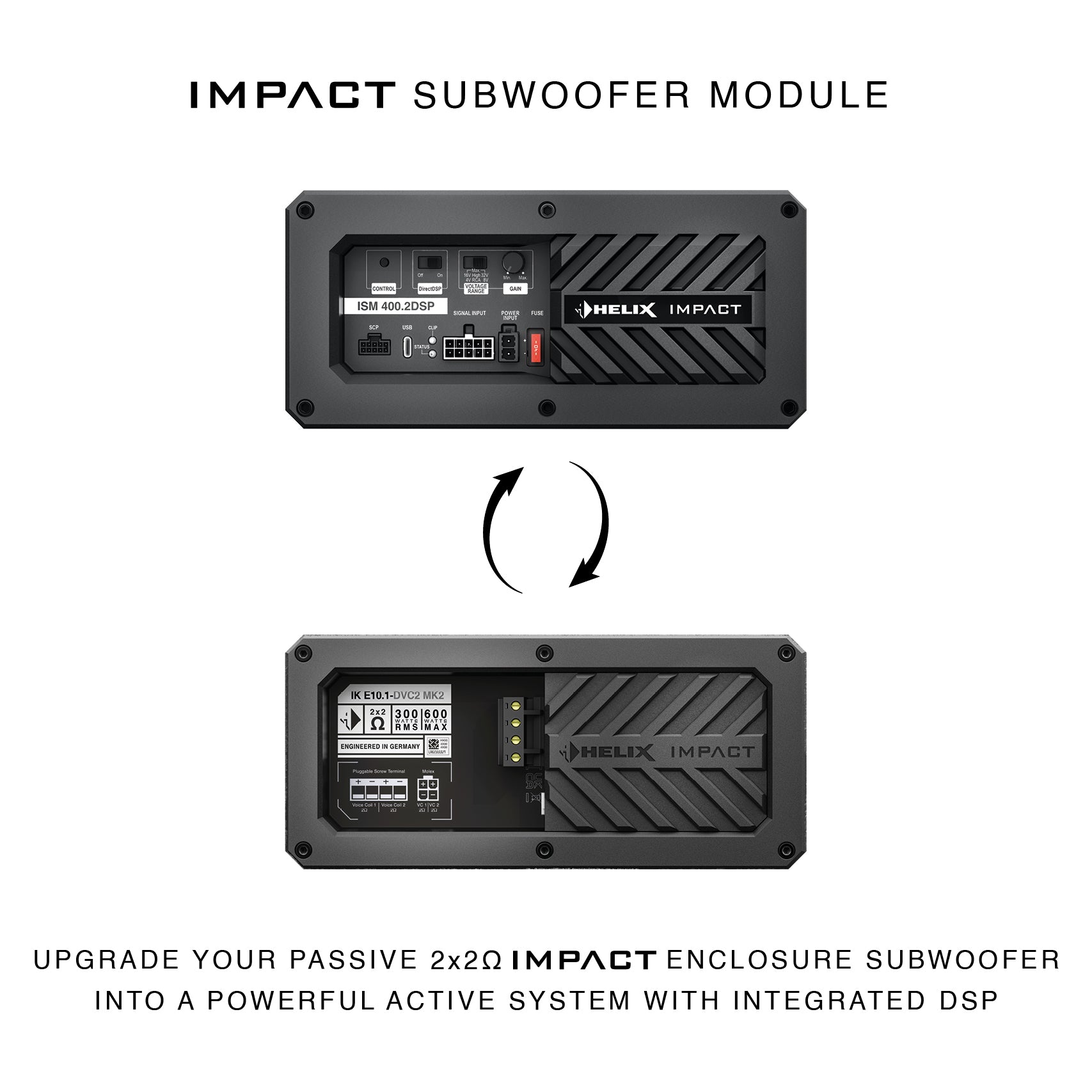 Helix Impact ISM 400.2 amp with DSP - Image 2