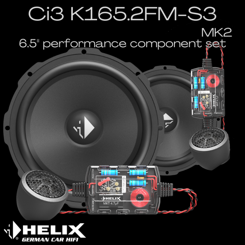 Helix Ci3 K165.2FM-S3 Mk2 component speakers